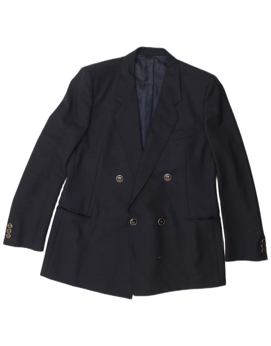 Redaelli Chaqueta tipo blazer con doble botonadura para hombre IT 50 Large Azul marino