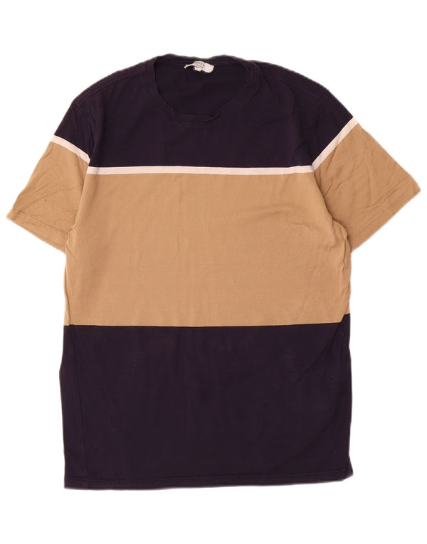 Camiseta Reiss para hombre Top XS Azul marino Colorblock