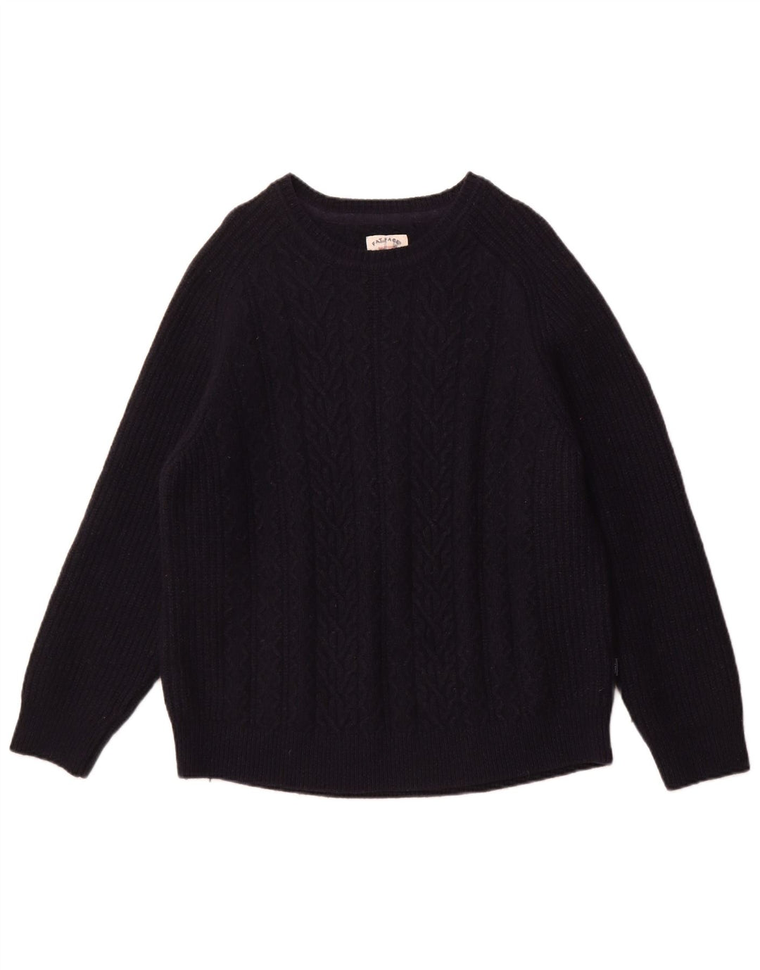 Suéter tipo jersey con cuello redondo para mujer de Fat Face UK 22 3XL Lana azul marino