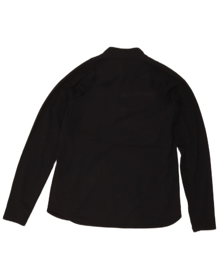 Nike Dri Fit - Chándal con cremallera y cuello para hombre, talla mediana, color negro