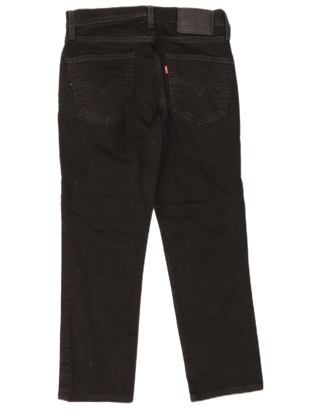 LEVI'S Vaqueros rectos recortados para hombre W30 L24 Negro