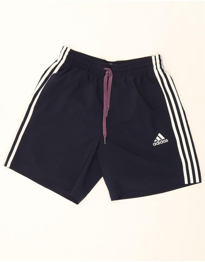 Pantalón Corto Deportivo Adidas Hombre Medio Azul Marino Poliéster