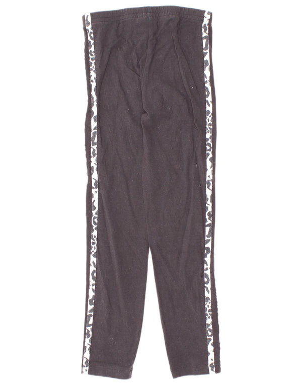 Leggings Adidas Niña 6-7 Años Negro Animal Print Algodón
