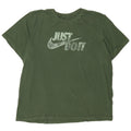 Nike Camiseta gráfica para hombre Top 2XL Verde