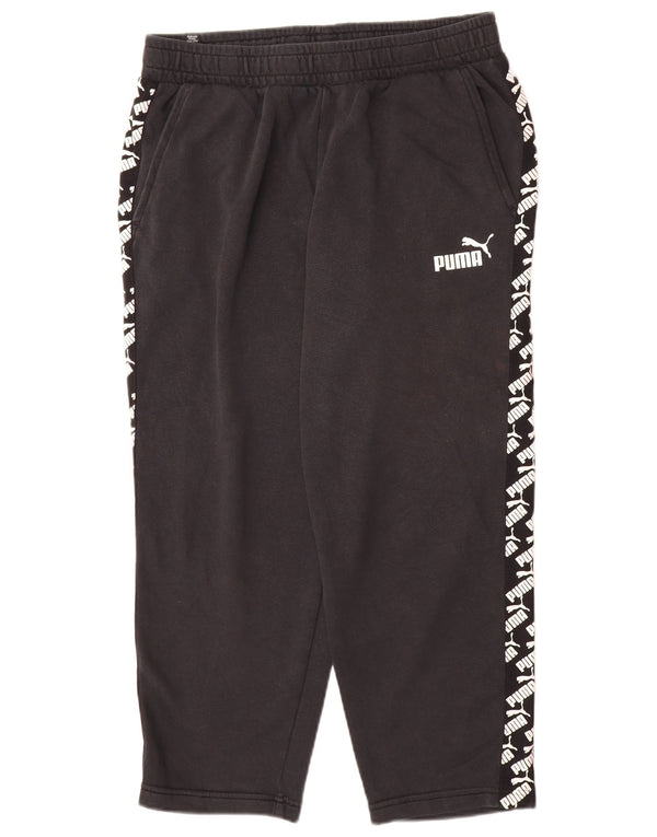 Puma Pantalones De Chándal Cortos Gráficos para Hombre Joggers Large Black
