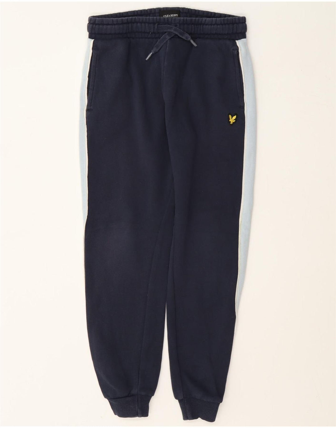 Lyle & Scott Pantalones de chándal para niño Joggers 8-9 años Azul Marino