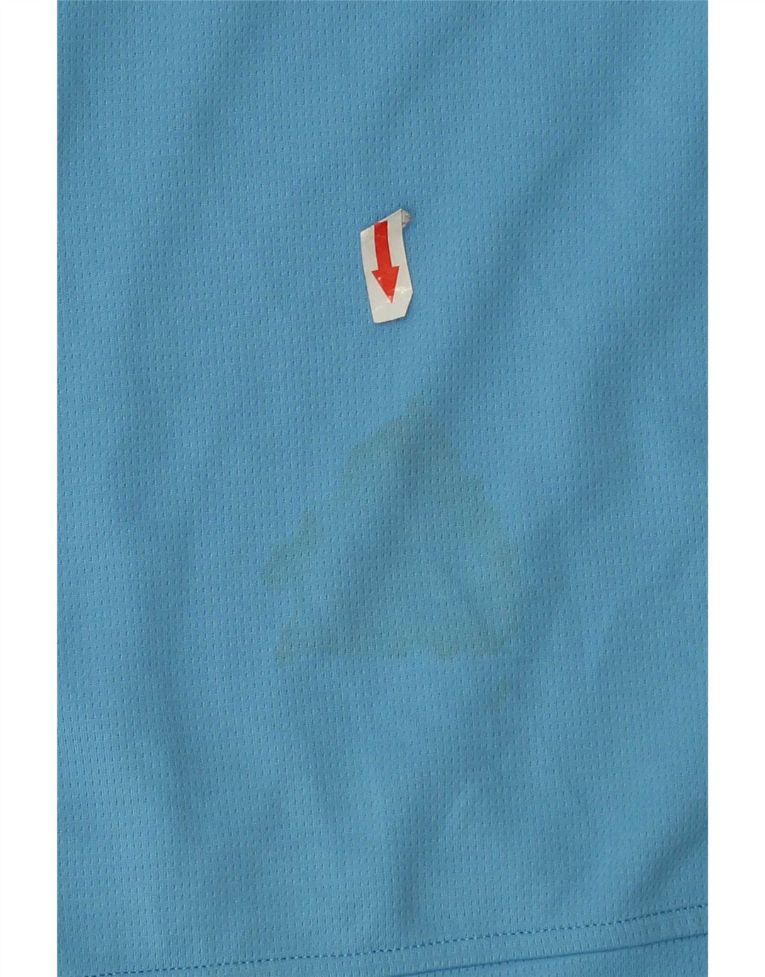 Adidas Hombre Zip Neck Jersey Chándal Top Azul Medio Poliéster