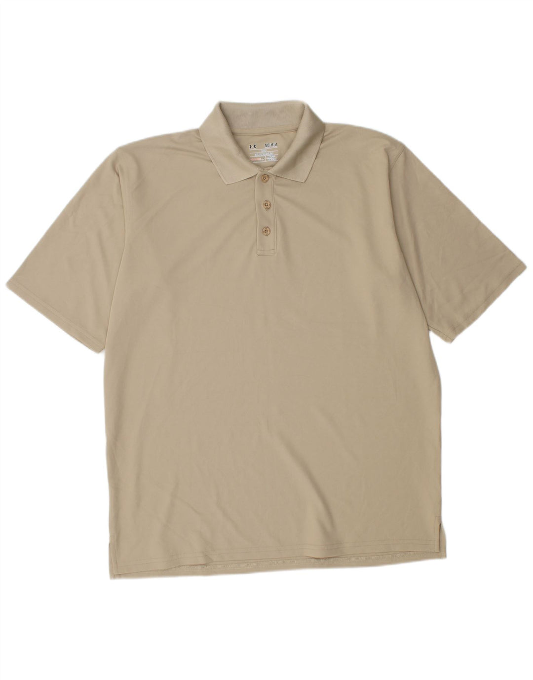 Polo UNDER ARMOUR Hombre Poliéster Beige Medio