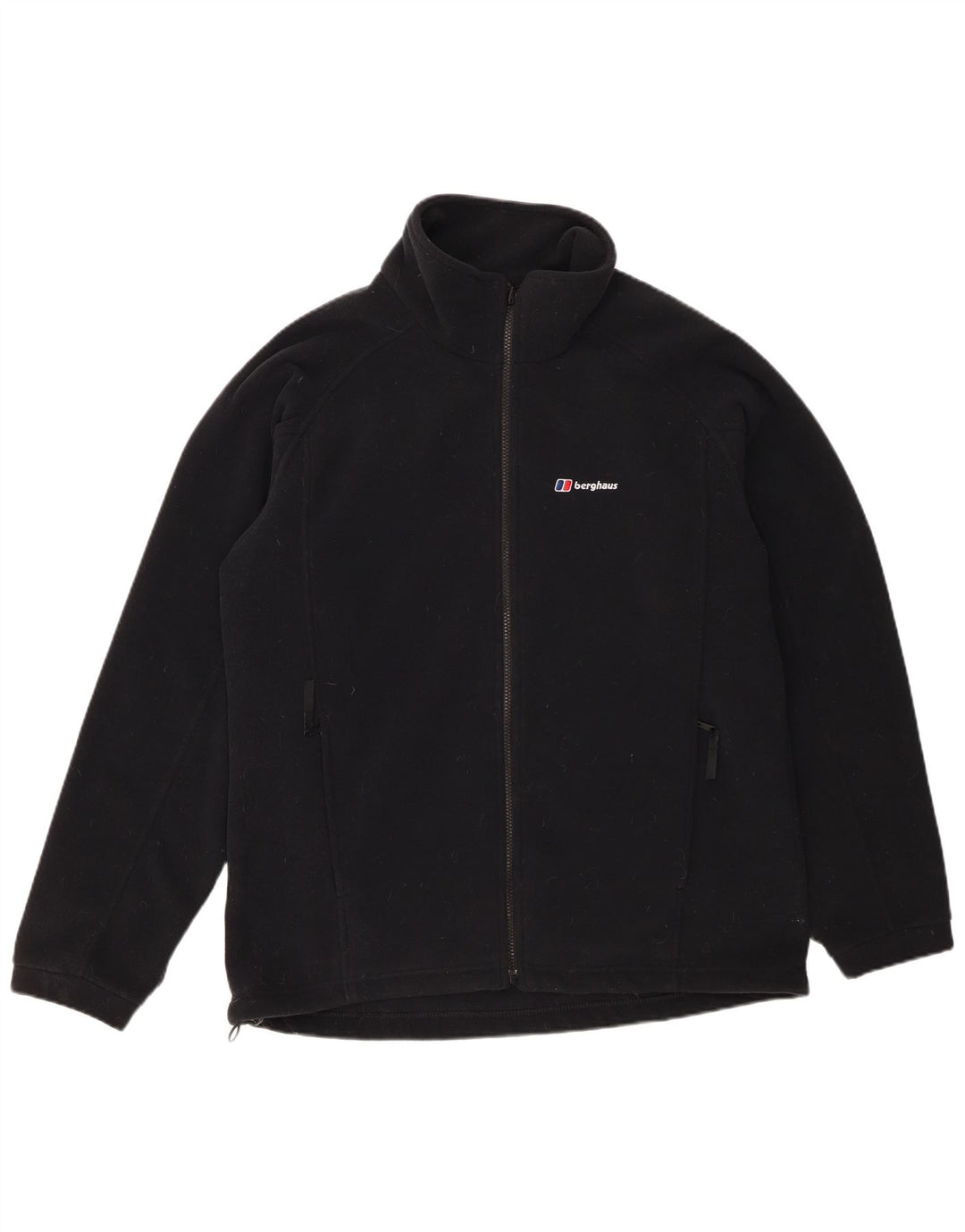 Berghaus Chaqueta polar con forro para hombre UK 40 Large Poliéster negro