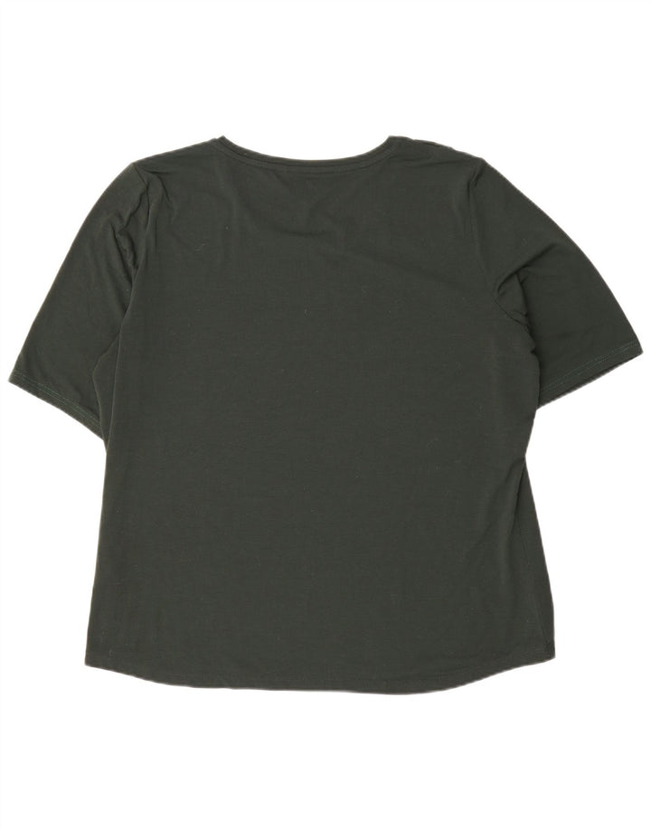 Rohan Camiseta Hombre Top XL Poliéster Verde