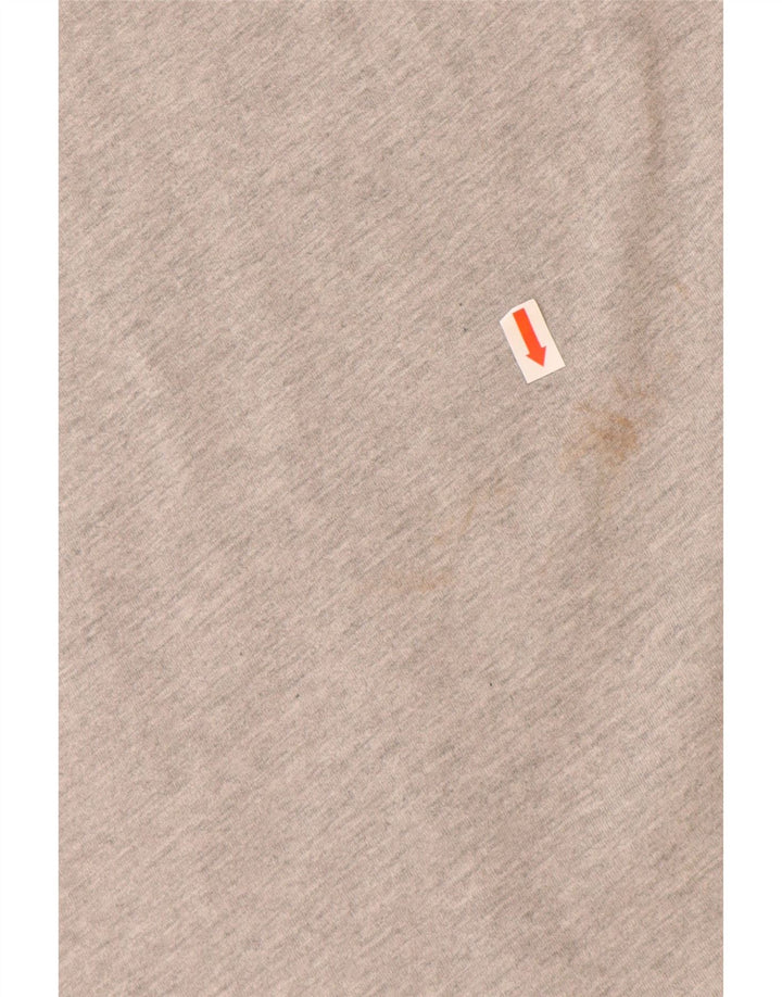 ASICS Camiseta sin mangas gráfica para niña 15-16 años XL Gris moteado