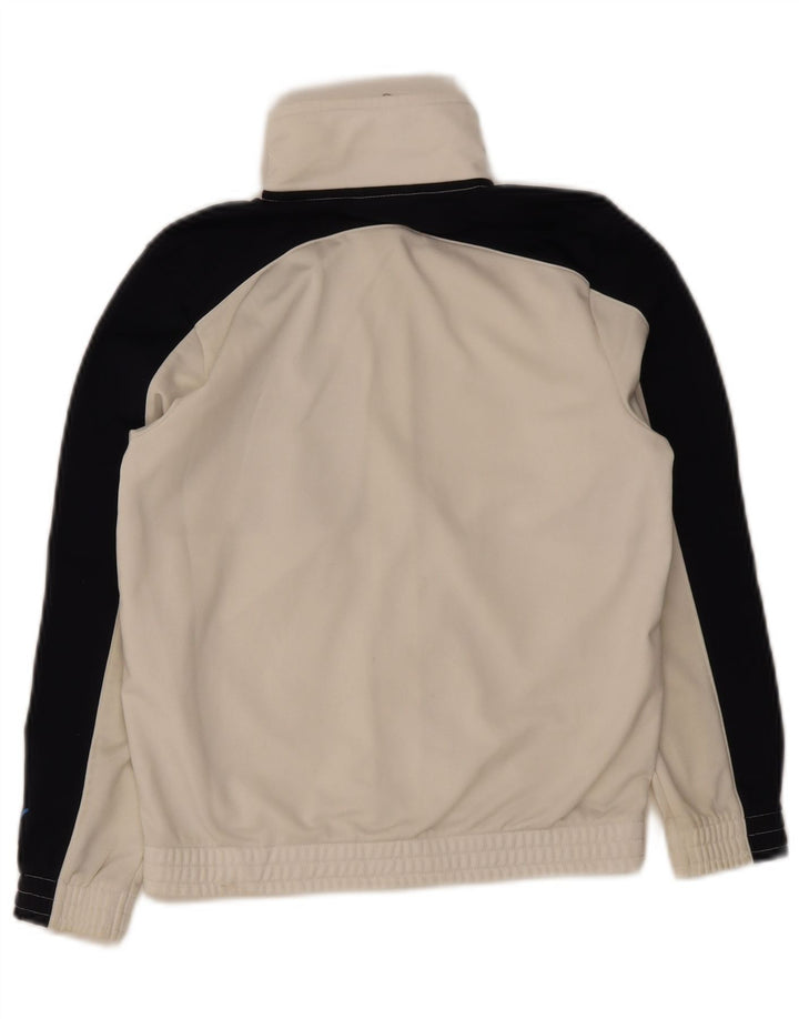 Puma - Chaqueta de chándal con gráfico para niños, 9-10 años, color blanco