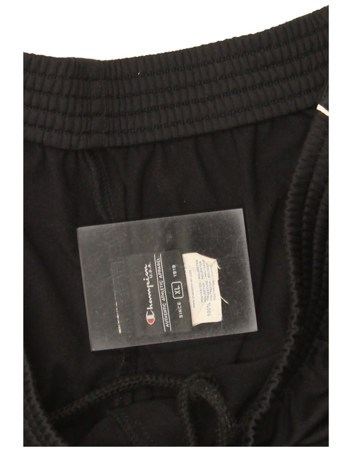 CHAMPION Pantalón Chándal Hombre XL Poliéster Negro