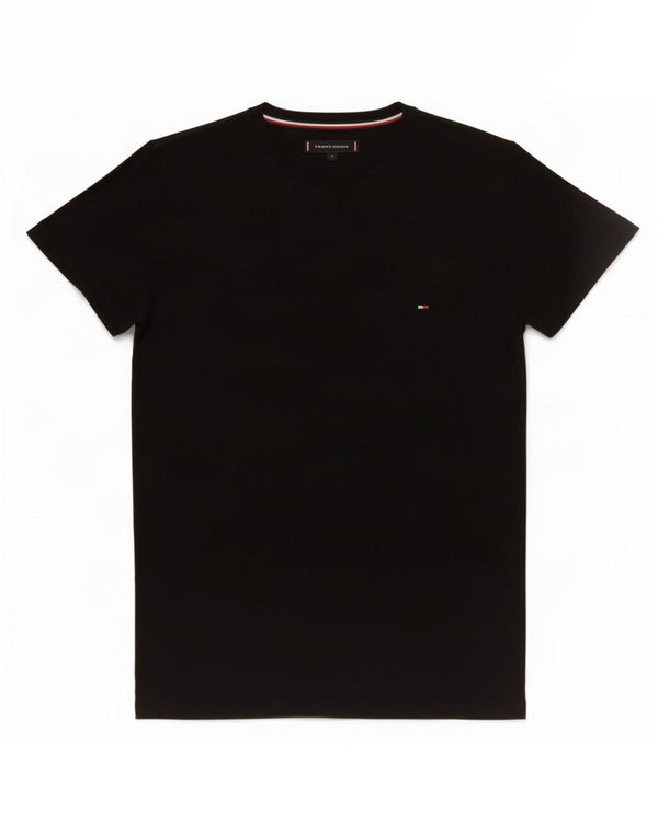 Camiseta Tommy Hilfiger Hombre Top Medium Negro Algodón