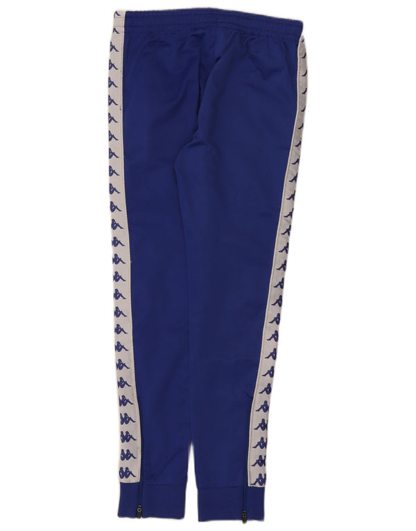 Kappa Boys Graphic Chándal Pantalones Joggers 11-12 Años Azul Colorblock