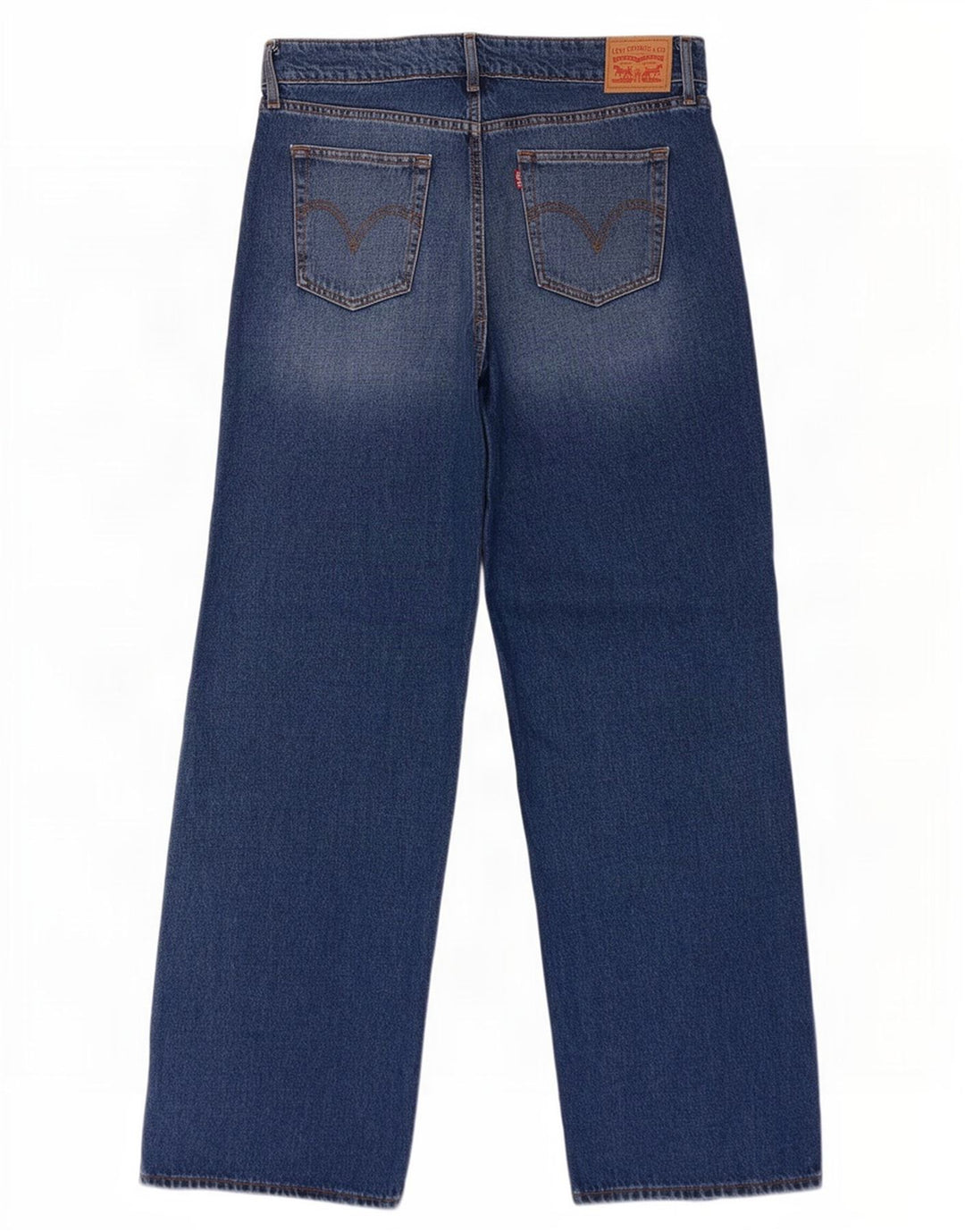 Levi's Vaqueros De Pierna Ancha Súper Bajas Para Mujer W31 L34 Algodón Azul