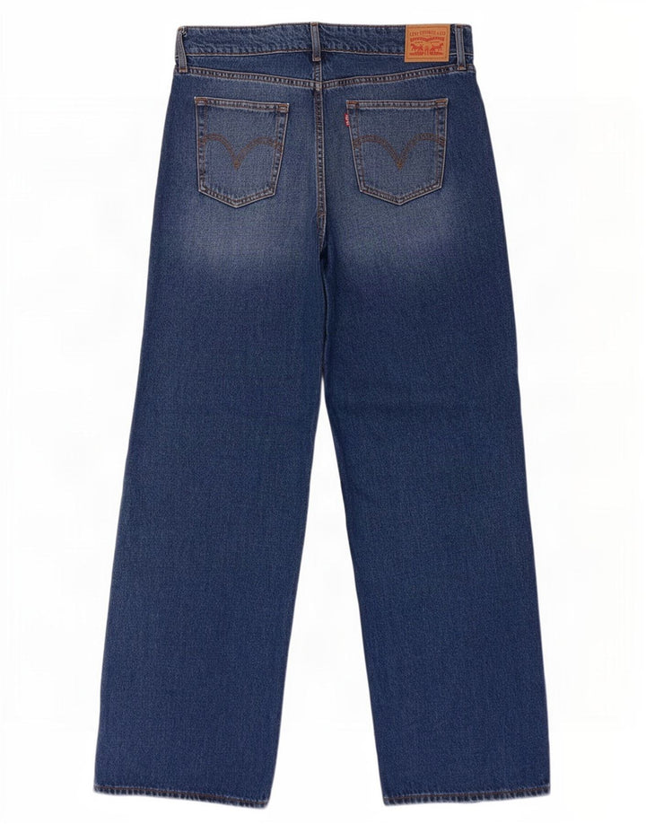 Levi's Vaqueros De Pierna Ancha Súper Bajas Para Mujer W31 L34 Algodón Azul