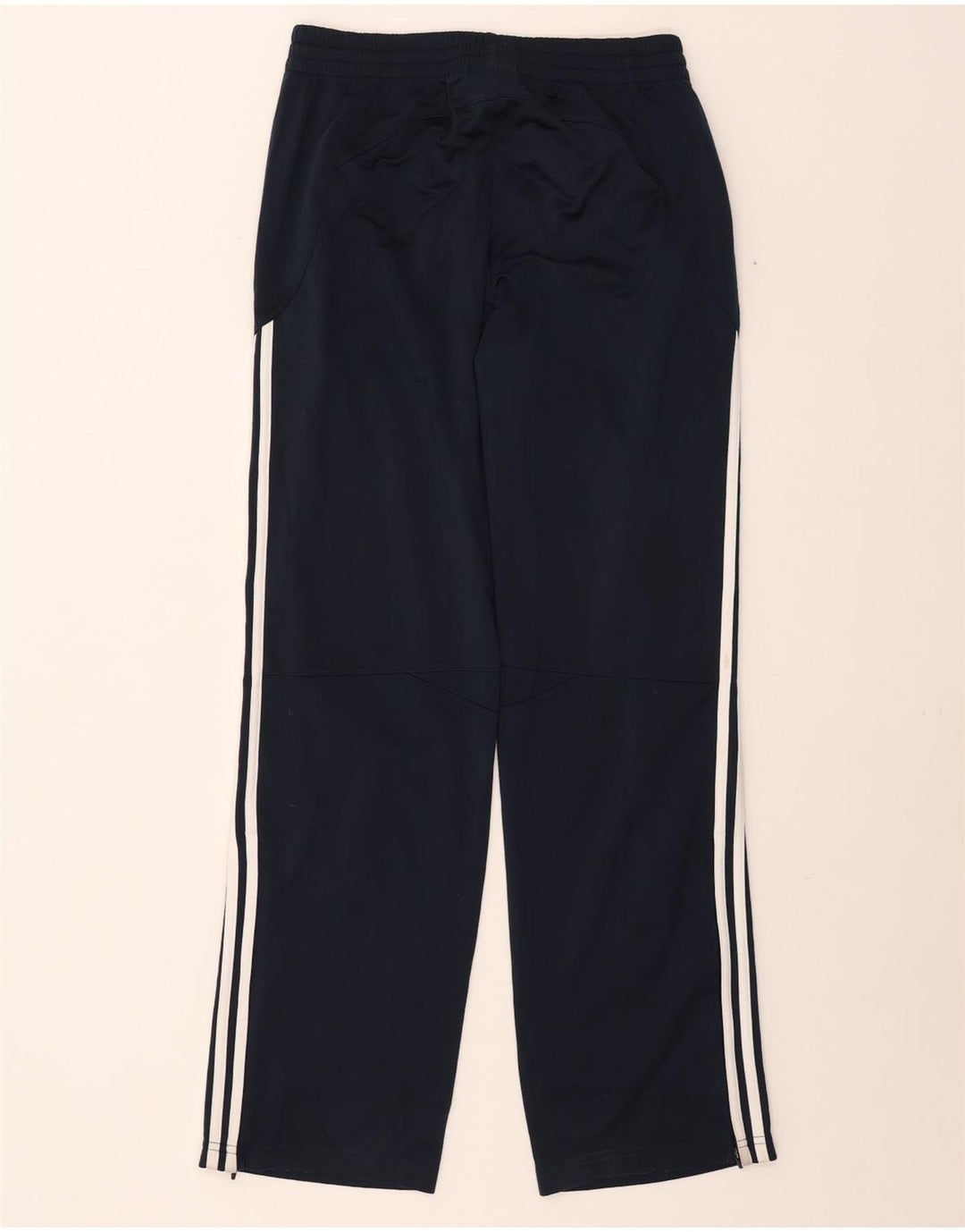 Adidas Pantalones de chándal para hombre UK 36/38 Small Azul marino Poliéster