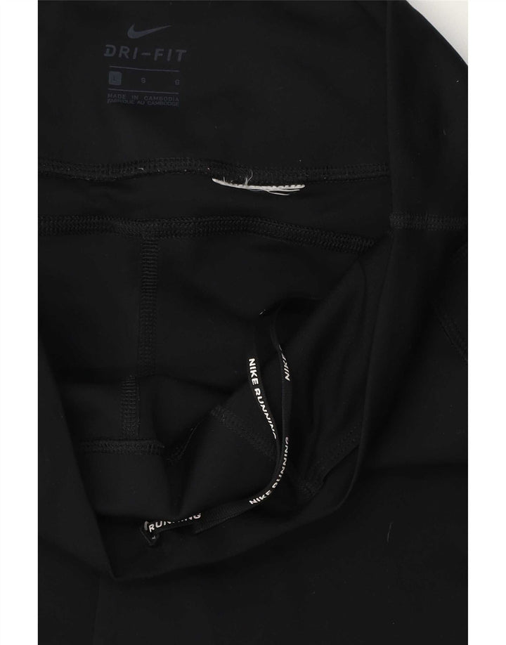 Nike - Leggings cortos para mujer, talla 40, color negro