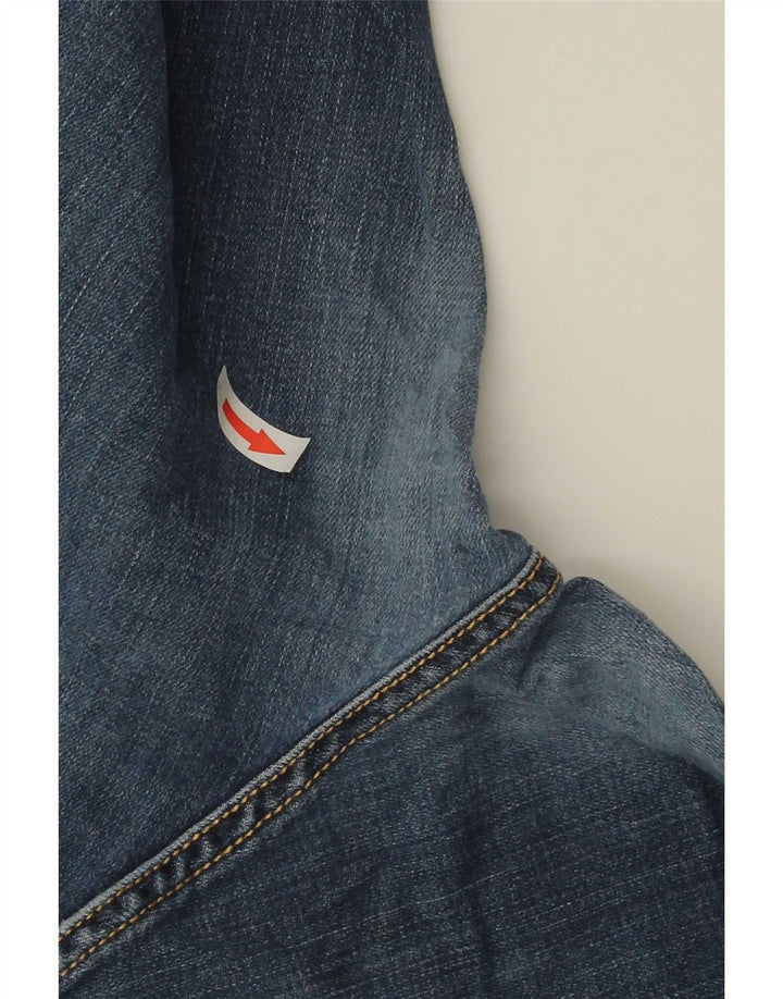 Roy Rogers Vaqueros rectos para hombre W38 L29 Algodón azul