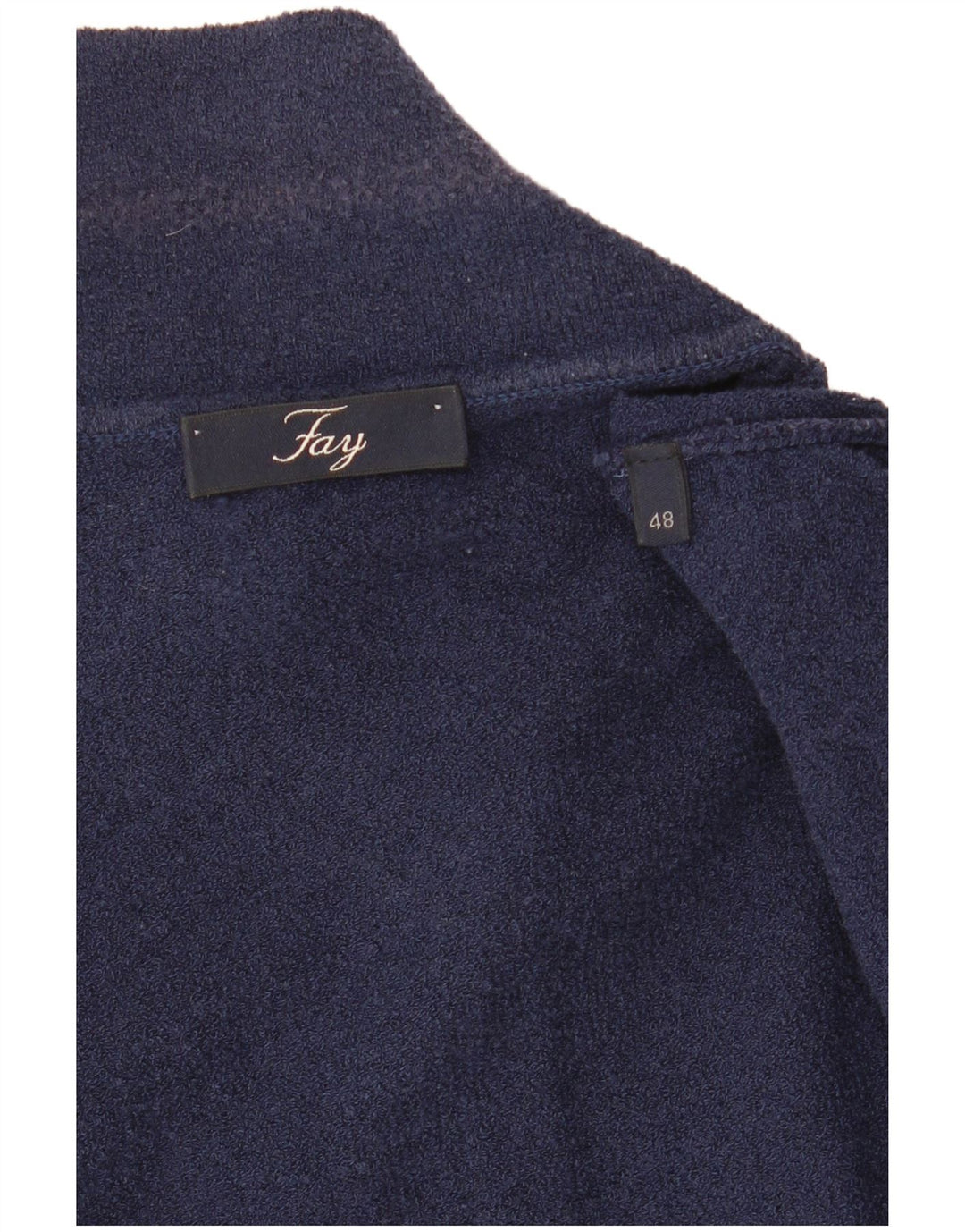 Fay Polo para hombre IT 48 Medium Azul marino Colorblock