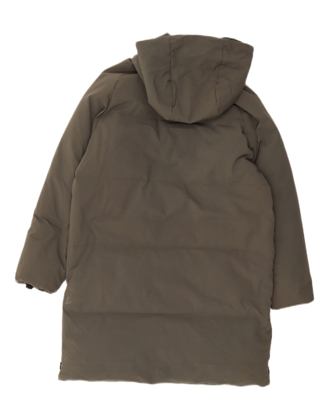 Zara Abrigo Acolchado Con Capucha Niño 13-14 Años Nylon Caqui