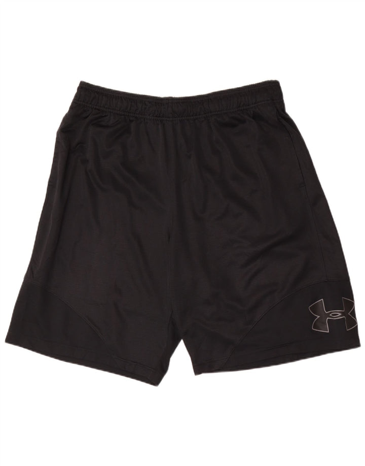 Under Armour Pantalones cortos deportivos gráficos para hombre 2XL Poliéster negro