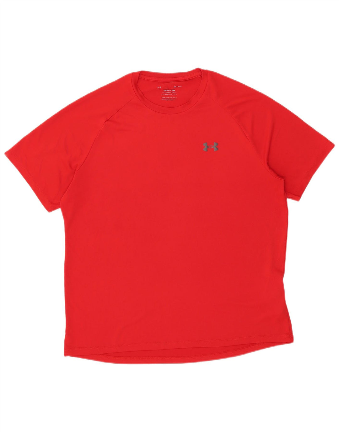 Camiseta Under Armour Hombre Top Large Poliéster Rojo Deportes