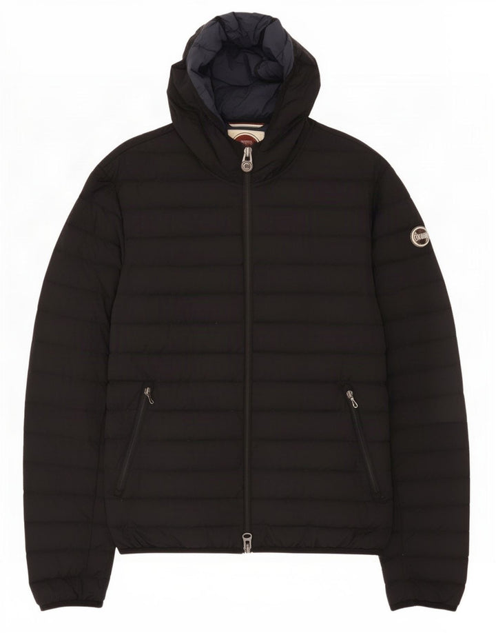 Colmar Hombre Chaqueta Acolchada Con Capucha IT 50 Medium Negro Poliamida