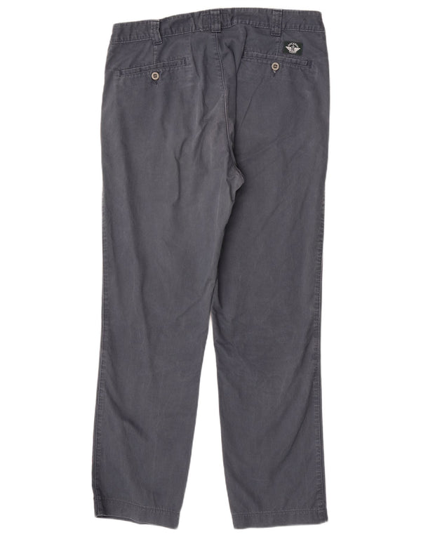 Dockers Pantalones Rectos De Pana Caquis Para Hombre W36 L29 Azul Marino