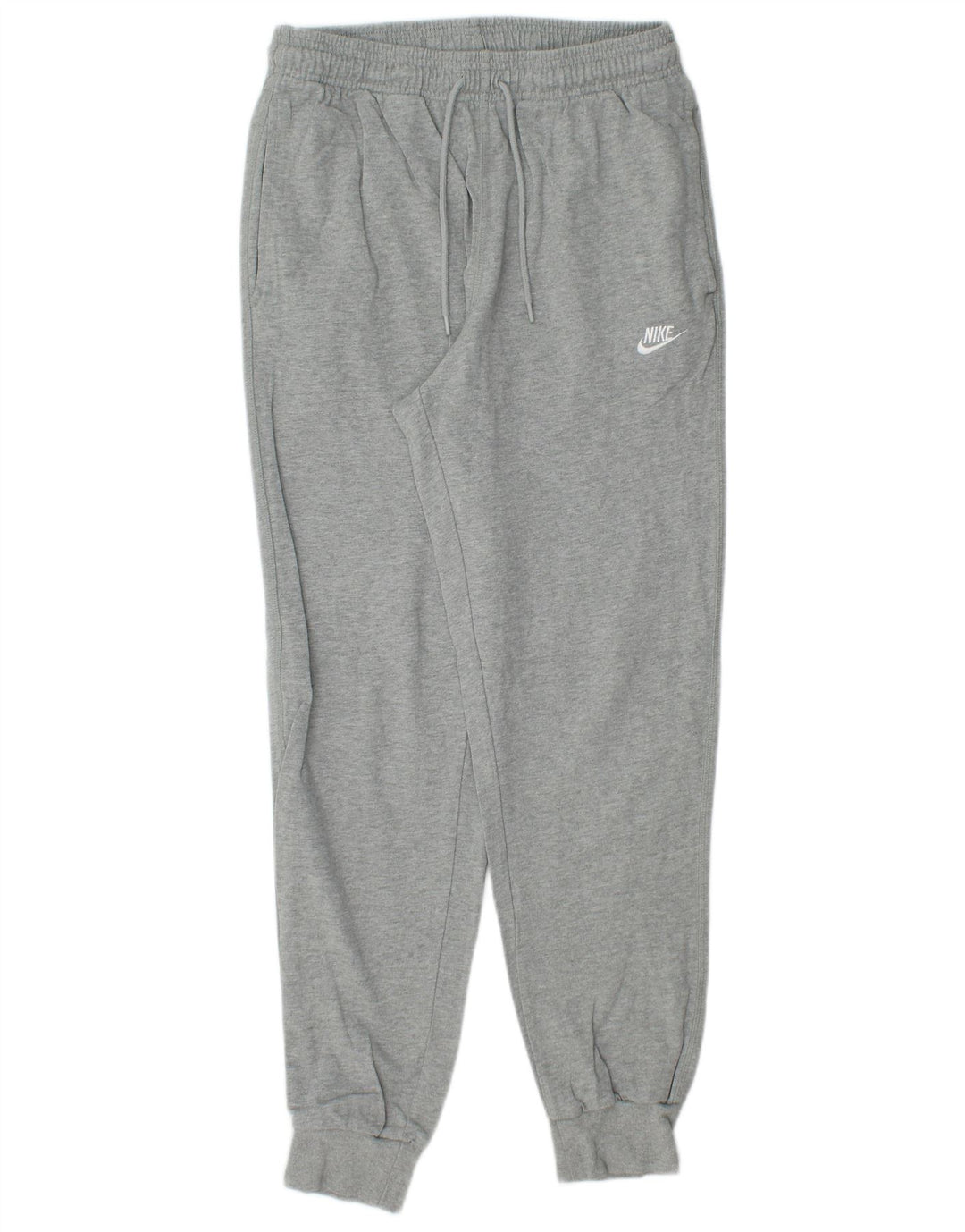 NIKE Hombre Pantalones de Chándal Joggers Small Gris Algodón
