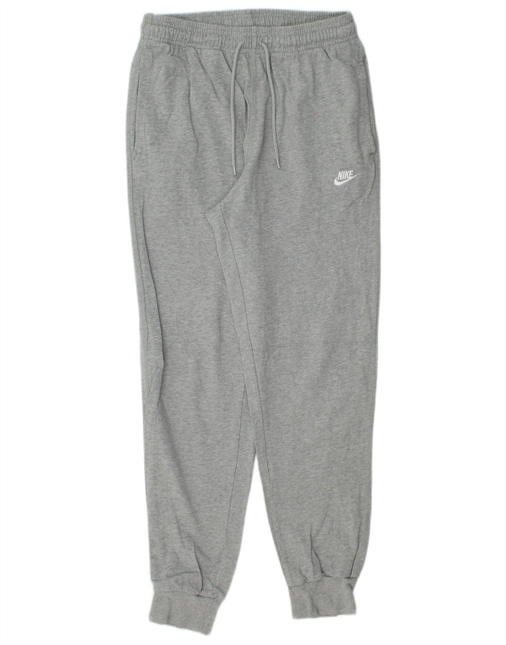 NIKE Hombre Pantalones de Chándal Joggers Small Gris Algodón
