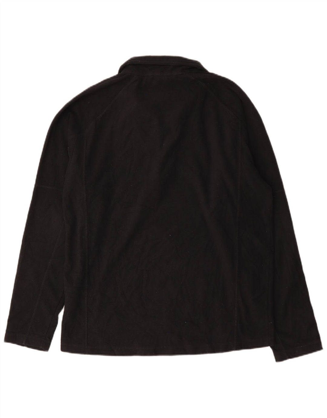 Berghaus Hombre Jersey De Forro Polar Con Cremallera Y Cuello Mediano Poliéster Negro