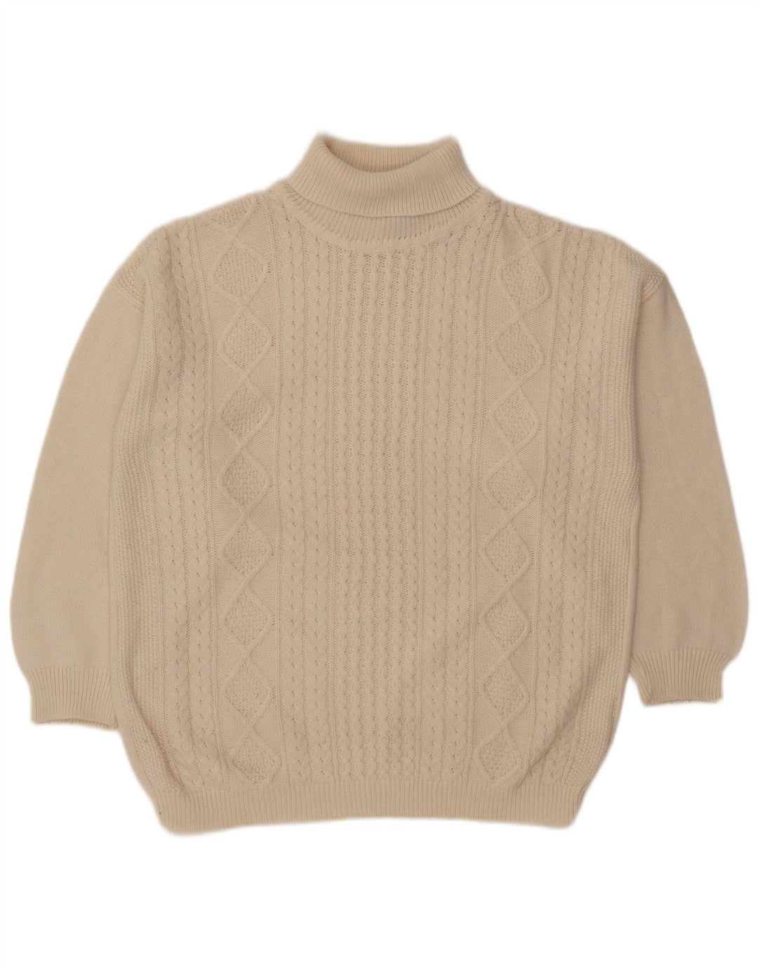 Pimet Jersey De Cuello Vuelto para Hombre XL Lana Blanca