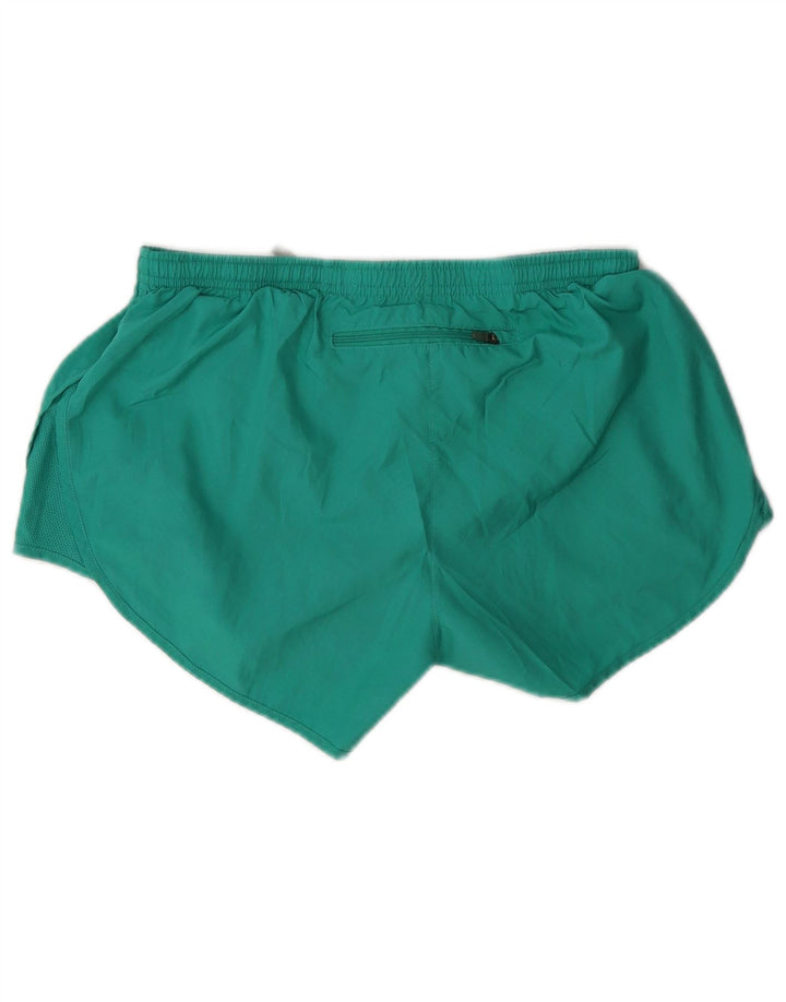 Nike - Pantalones cortos deportivos Dri Fit para mujer, talla 40, color verde medio