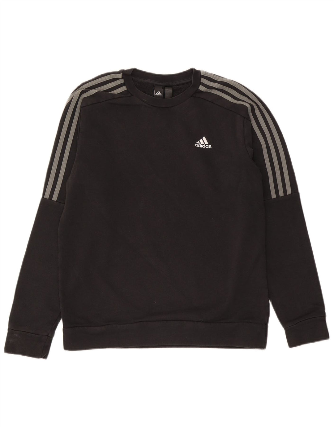 Adidas Hombre Sudadera Jumper Small Negro Algodón