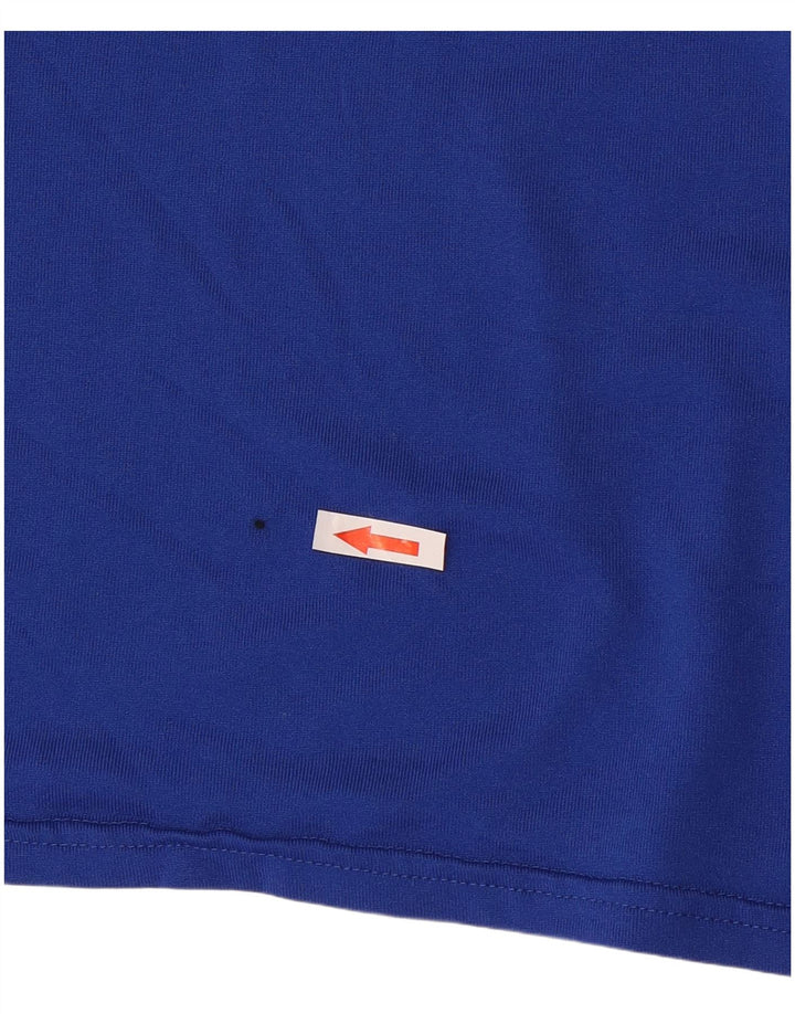 Camiseta Under Armour Hombre Top Grande Poliéster Azul