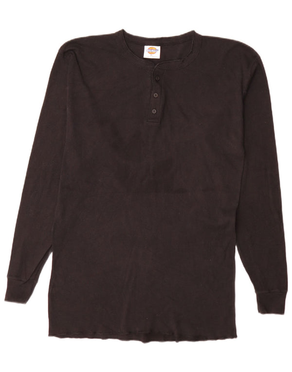 Dickies Hombre Top Manga Larga XL Algodón Negro