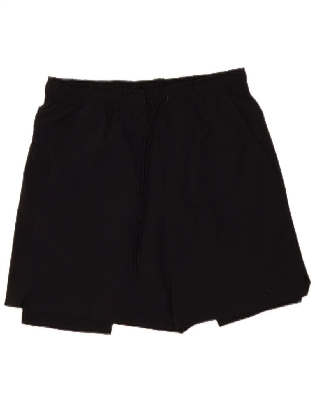 Pantalones cortos deportivos Nike Dri Fit para hombre Poliéster negro mediano