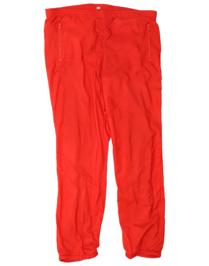 VINTAGE Pantalones de chándal para hombre Joggers XL Rojo