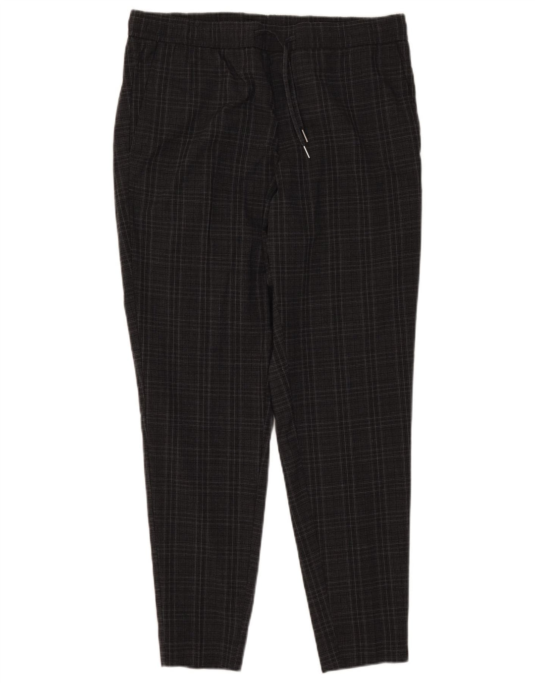Jack & Jones Hombre Pantalones Chinos Slim De Poliéster A Cuadros Grises Grandes