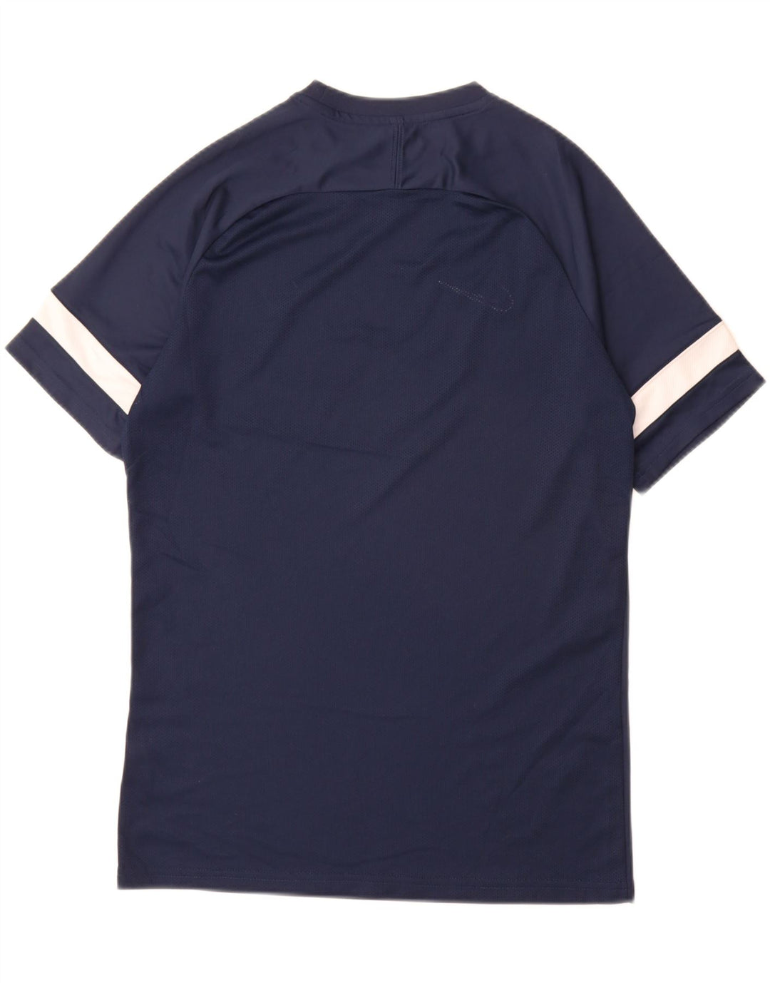 Camiseta Nike Dri Fit para hombre con bloques de color azul marino mediano