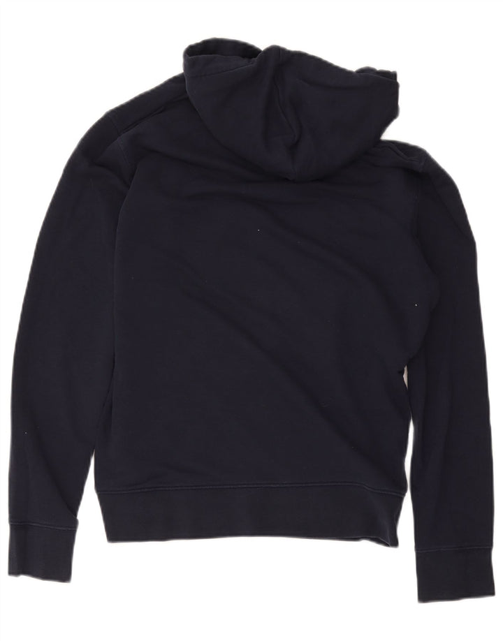 Marks & Spencer - Sudadera con capucha para hombre, talla pequeña, algodón azul marino