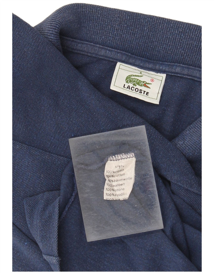 Polo Lacoste Hombre Talla 6 XL Algodón Azul Marino