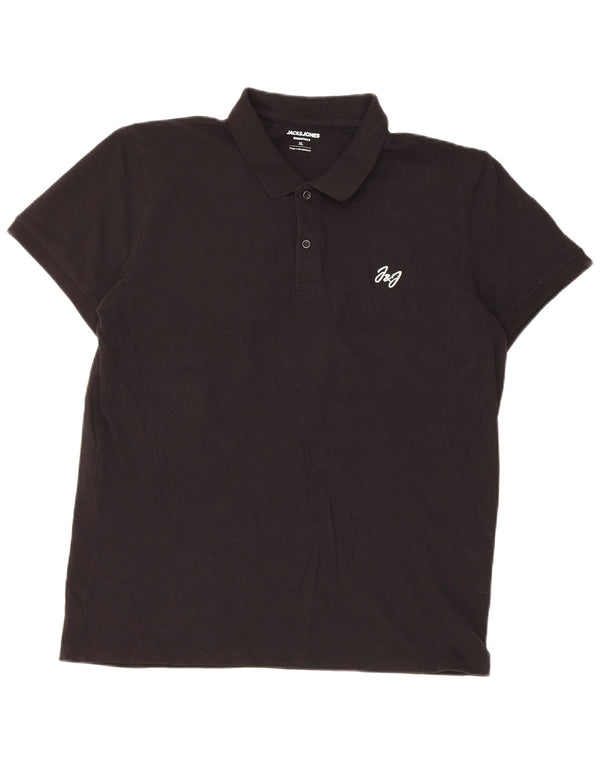 Jack & Jones Polo Hombre XL Algodón Negro