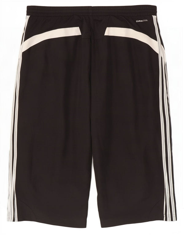 Adidas Mens Clima 365 Bermuda Sport Shorts Grande Negro Poliéster