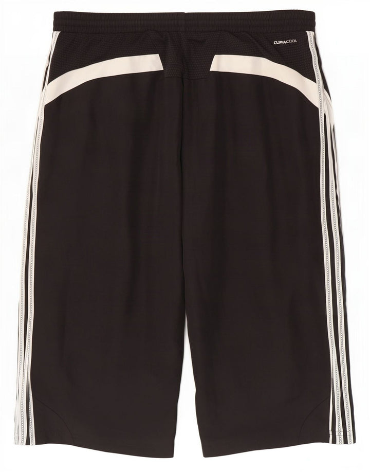 Adidas Mens Clima 365 Bermuda Sport Shorts Grande Negro Poliéster