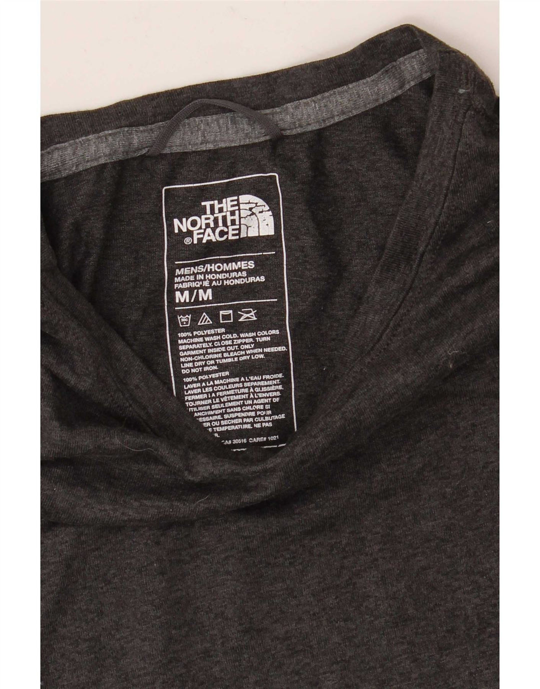 Camiseta The North Face Hombre Top Poliéster Moteado Gris Medio