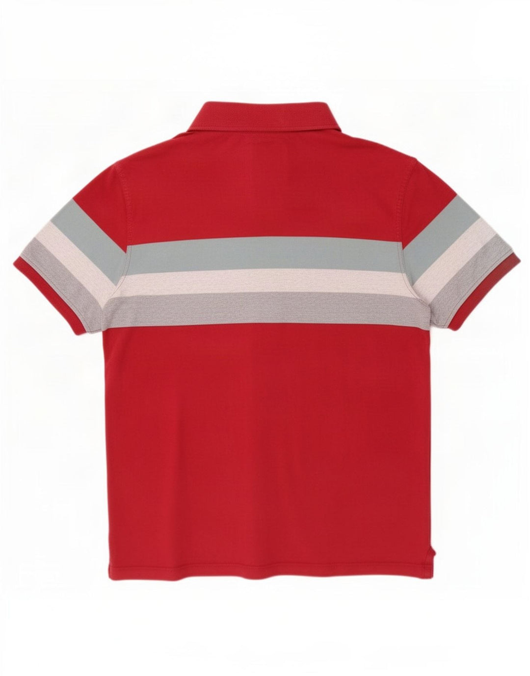 Polo de hombre Fat Face de algodón a rayas rojas grandes