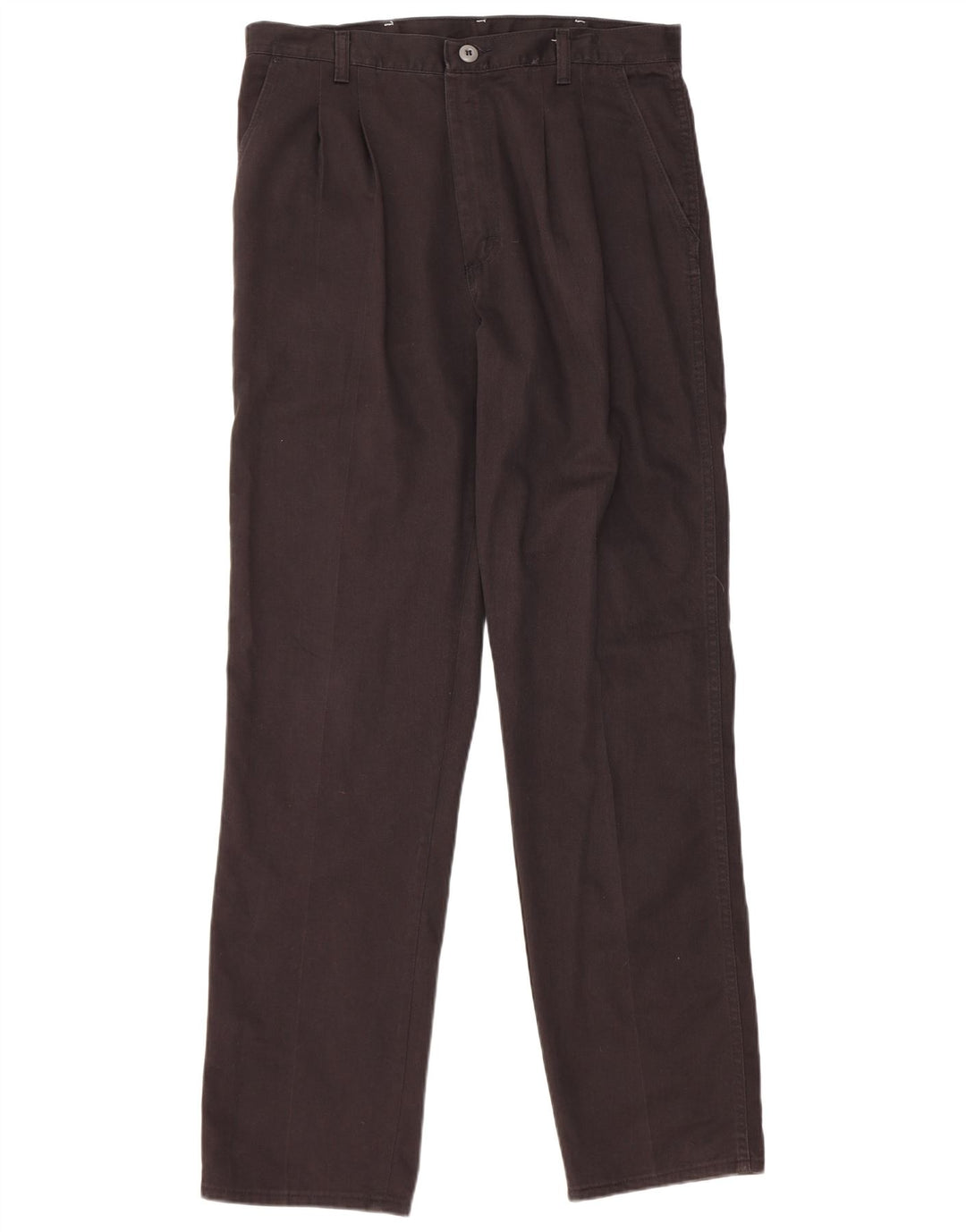WRANGLER Pantalón chino con pinzas para hombre W34 L34 Algodón negro